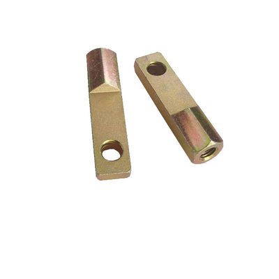 Thép thép không gỉ đơn giản thanh kết thúc 1/4-28 Thread Adapter Carbon Steel