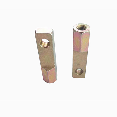 Thép thép không gỉ đơn giản thanh kết thúc 1/4-28 Thread Adapter Carbon Steel