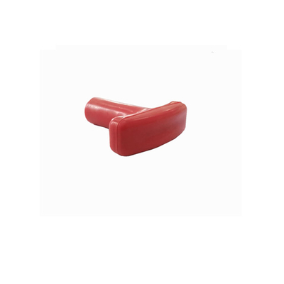 Khóa hoạt động dây cáp kết thúc phụ kiện Đỏ T-Handle với đồng Threaded Inserts