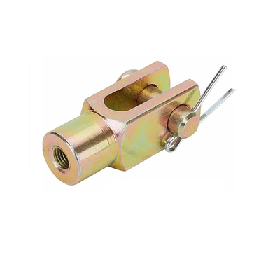 Thép không gỉ Cylinder Clevis Pin Cotter Threaded Clevis Pin Zinc Plated Steel