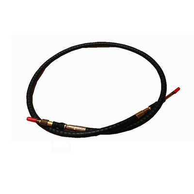 PVC Universal Throttle Cable Đen thép kẽm tiêu chuẩn Đẩy kéo cáp