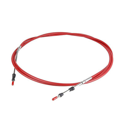 Máy bay và hộp số máy móc điều khiển cáp 33C Cáp điều khiển áo khoác đỏ