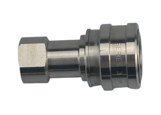 SS316 1 Inch Hydraulic Quick Coupler, Hydraulic Hose Quick Disconnect Fittings