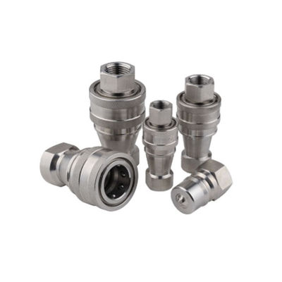 AU hoặc EPDM Hydraulic Quick Adapter cho ứng dụng khí -20-100 °C Nhiệt độ làm việc