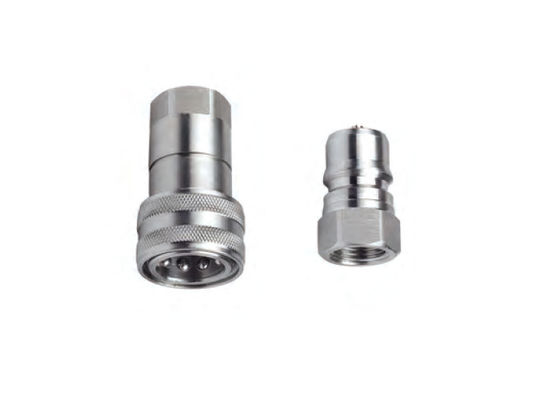 316 Stainless Steel Close Type Hydraulic Quick Coupler 1/2 '' CB-1 Series