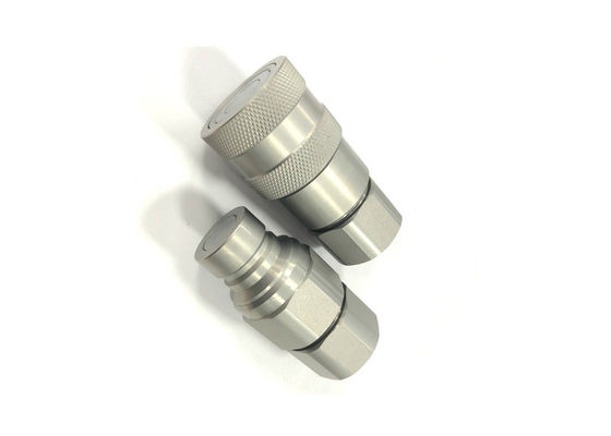Mặt phẳng Hydraulic áp suất cao nối nhanh với khóa tay áo 1/4 "