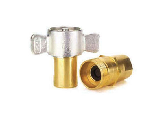 207 Bar Thread To Connect Valved Brass Quick Coupler (công cụ kết nối nhanh bằng đồng)