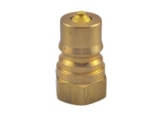 ISO7241B 0,75 Inch Hydraulic Brass Quick Coupler