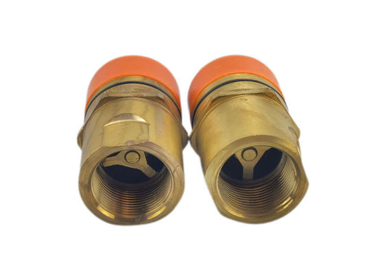 NBR Threaded Quick Connect, Đồng Hydraulic Quick Connect Cáp nối