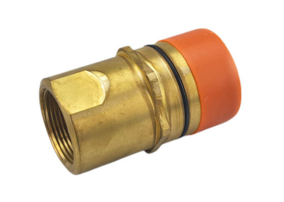 1-1/4 "Thread Locked Brass Hydraulic Quick Connect Fittings