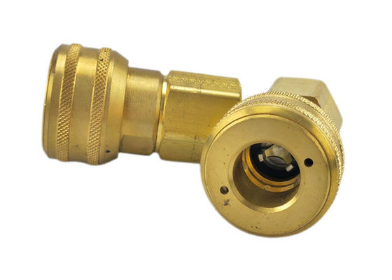 0.25 Inch Threaded Quick Connect, Brass Quick Release Coupling