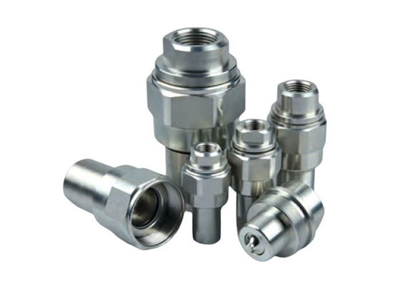 KZE-BA Thread Locked Type Hydraulic Quick Coupling cho máy nông nghiệp