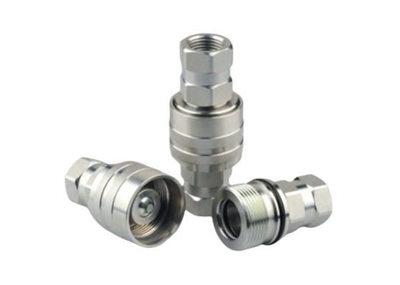 Thread khóa Hydraulic Quick Coupling Socket với nút van / van CVV