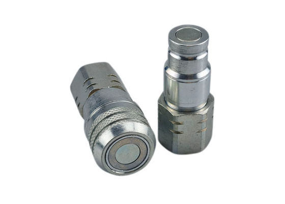 Thép Carbon 0,25'' Flat Face Coupler, ISO 16028 Flat Face Couplers