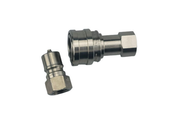 1 Inch Close Type ISO Quick Coupler, Stainless Steel Couplings Quick Release