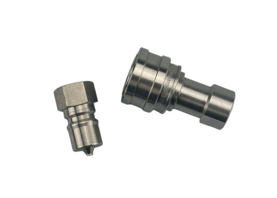 1 Inch Close Type ISO Quick Coupler, Stainless Steel Couplings Quick Release