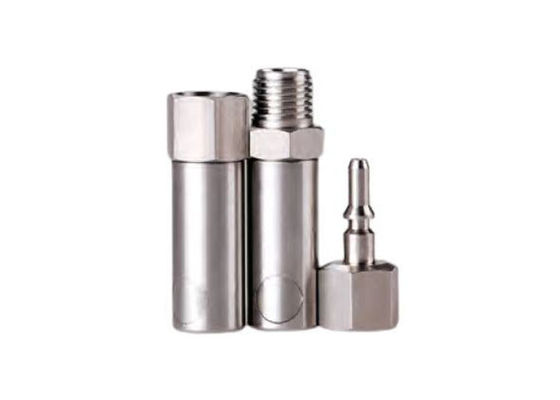 Semi-automatic Type Hydraulic Quick Coupling 304 Stainless Steel Press Button 6Mpa