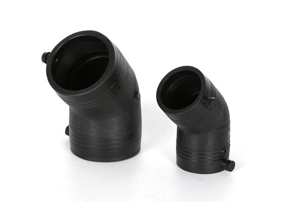 PE HDPE điện sáp 45 độ khuỷu tay Adapter cho đường ống