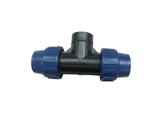 32mm nữ Thread Tee Fast Joint HDPE Bộ ốc áp cho nguồn cung cấp nước