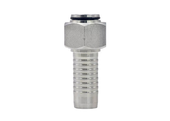 Áp suất cao mét phụ nữ Adapter thủy lực gắn 24 độ nón O vòng