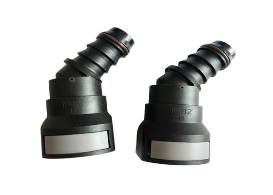 EPDM nhiên liệu chất lỏng nhựa kết nối nhanh 15.82mm 45 độ