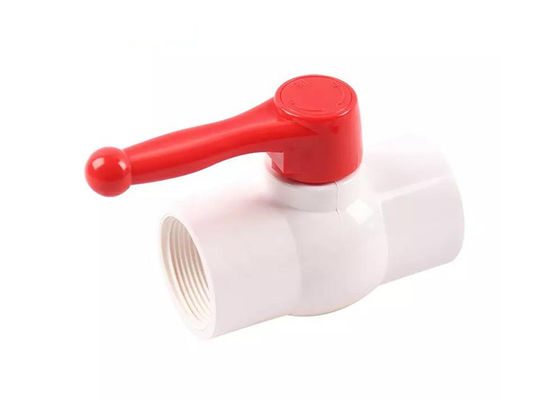 2 cách thẳng qua loại van bóng PVC thủ công UPVC điều khiển cố định dòng chảy nước