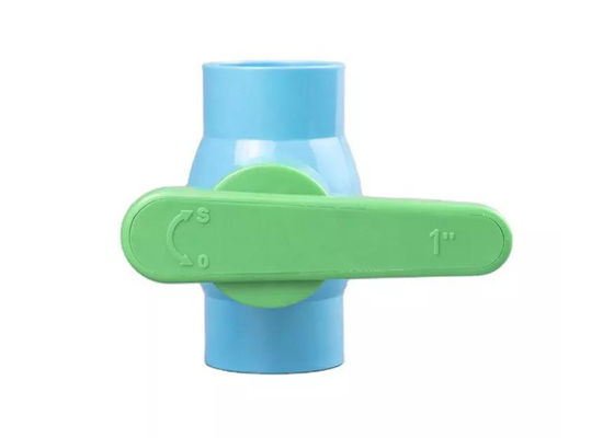 PVC nhựa van quả bóng ABS cầm ổ cắm để kiểm soát nước
