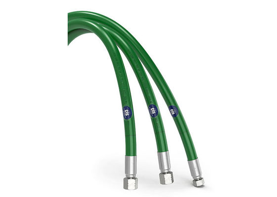 Dầu tinh chế 110Mpa ống ống áp suất cực cao màu xanh lá cây ID màu sắc 6.4MM