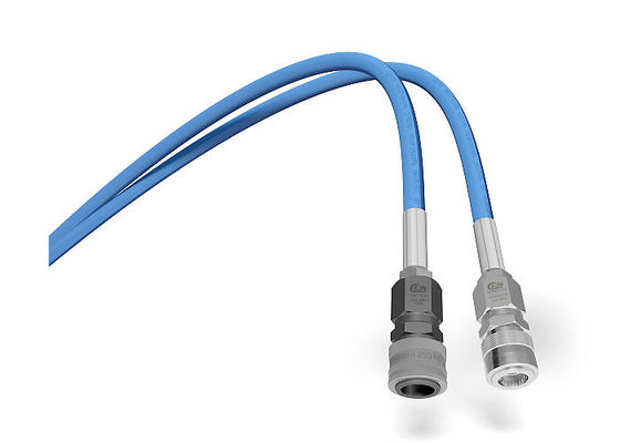 150MPa Máy ống nước áp suất cao màu xanh dương Máy ống nước áp suất cao OD 9.5mm