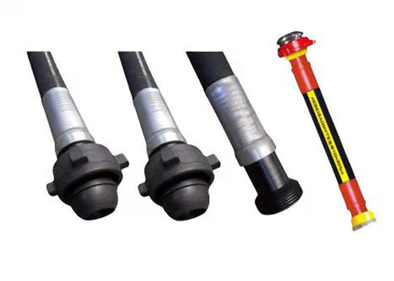Đường dây thép địa chất xoắn ốc khoan ống cao su Xăng giếng