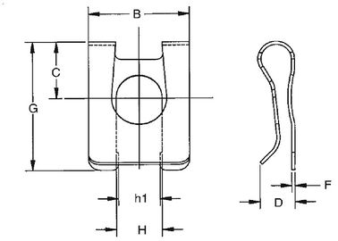 Các sản phẩm kết nối clip pin pin cho nông nghiệp