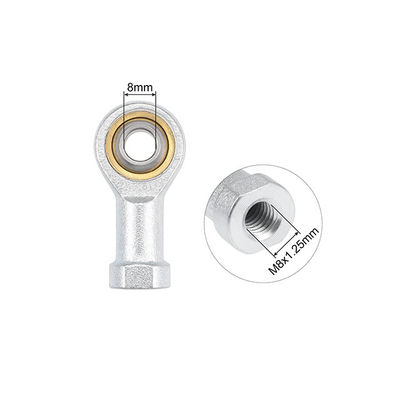 Vòng bi đầu thanh M8x1.25 Đầu thanh bi Khớp nối cái Ren tay phải