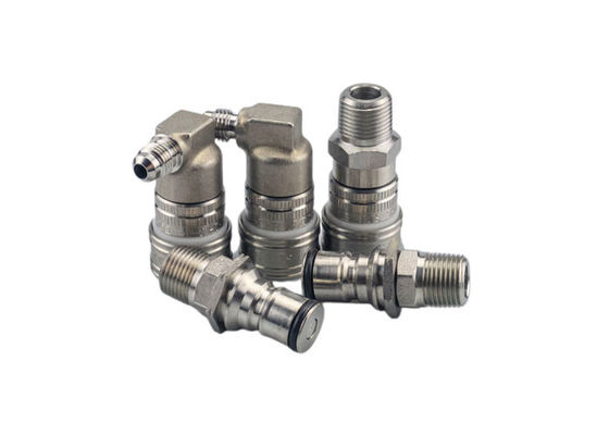 Chống ăn mòn 10000 PSI Máy trục ống ống kim loại được trang bị đầu nối nhanh