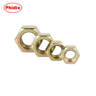 Hạt mạ kẽm nhúng nóng Sợi thô Hex Nut và bộ máy giặt