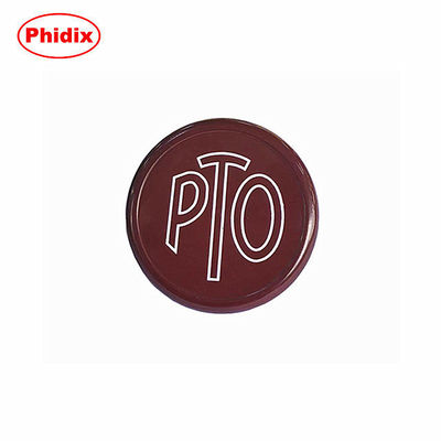 2 "nấm đỏ PTO nút 3/8-24 UNF Thread