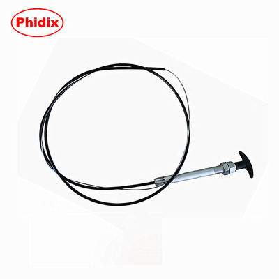 Cáp điều khiển đẩy kéo phổ quát với vòng để khóa tay cầm T