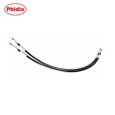 Bộ cáp điều khiển cơ khí bền Chất thép không gỉ cuối thanh và ống hỗ trợ