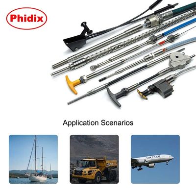 Các bộ điều khiển chuyển động ma sát thấp: Cáp nặng tùy chỉnh (1200lb/3600lb)