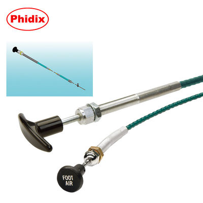 Không khóa dây cáp điều khiển cơ khí công nghiệp đẩy kéo đầu điều khiển động cơ tắt