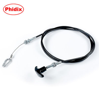 Không khóa dây cáp điều khiển cơ khí công nghiệp đẩy kéo đầu điều khiển động cơ tắt