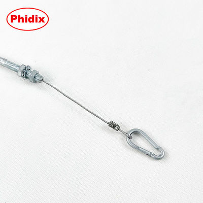 Không khóa dây cáp điều khiển cơ khí công nghiệp đẩy kéo đầu điều khiển động cơ tắt