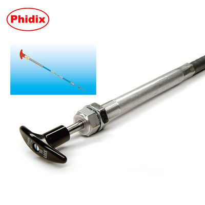 Đầu cáp điều khiển khóa xoắn, đầu cáp khóa bấm kéo bằng thép cacbon