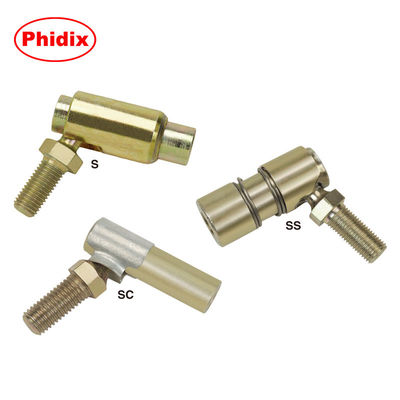 S/SS/SC Series Quick-Disconnect Ball Joints ◎ Thiết kế tay áo và kẹp với nguồn phun cho các hệ thống xử lý nông nghiệp và vật liệu ◎ Thép kẽm mạ với đinh xử lý nhiệt ◎