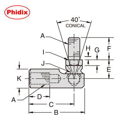 Các khớp bóng bền SR-G Series cho các ứng dụng rung động cao và mòn nặng.