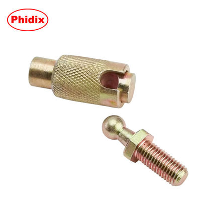 S-Knurling Quick-Disconnect Ball Joints: Lắp ráp nhanh, chống ăn mòn (Zinc Plated, xử lý nhiệt)