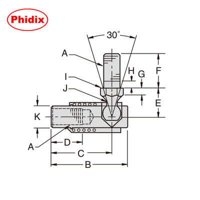 S-Knurling Quick-Disconnect Ball Joints: Lắp ráp nhanh, chống ăn mòn (Zinc Plated, xử lý nhiệt)