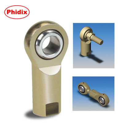 EM-T/EF-T Series 2 phần PTFE-Lined Rod Ends - Thiết kế tự bôi trơn với Electroless Nickel Plating để giảm mài mòn và bảo trì hiệu quả chi phí
