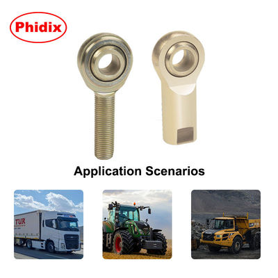 EM-M/EF-M Series Metric Rod Ends: PTFE-lined, chống ăn mòn, khớp hạng nặng để kiểm soát chuyển động bảo trì thấp