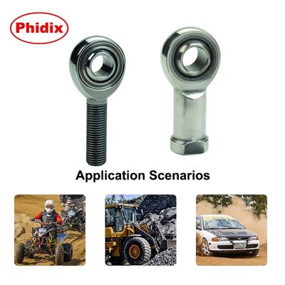 SSAM-T/SSAF-T Series Stainless Steel PTFE-Lined Rod Ends.