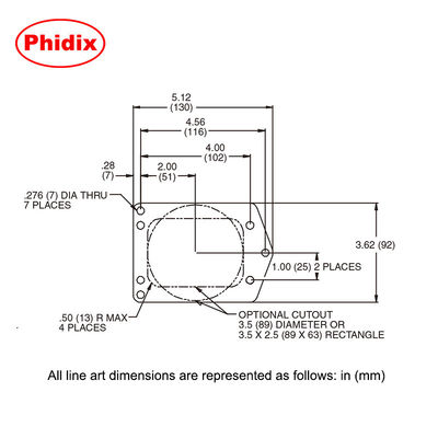 DC/DH xoay. Điều chỉnh vị trí vô hạn. Thuốc giảm rung. Vít tự khóa.